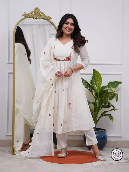 KF 1013 Kalaai Pv Chanderi Kurti With Bottom Dupatta Wholesale Shop In Surat
